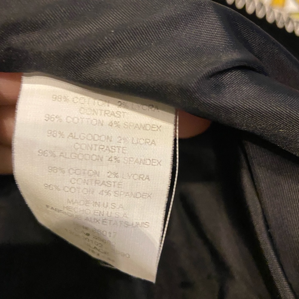 bebe Black Velvet Embroidered Blazer - Picture 5 of 7